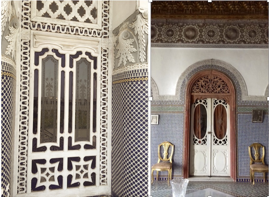 Mokri palace interiors - Medina of Fez - Morocco