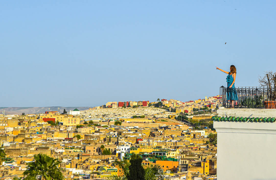 Medina vue de la terrasse